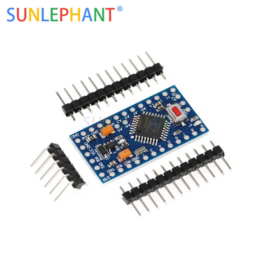 ATMEGA328 3 В 8 МГц ATMEGA328P в 5 Pro Mini 328 16 для Arduno 1 шт. | Электронные компоненты и