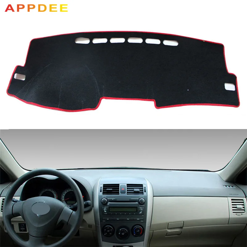 Коврик для приборной панели APPDE Солнцезащитный ковер Toyota Corolla E140/E150 2006 2007 2008 2009