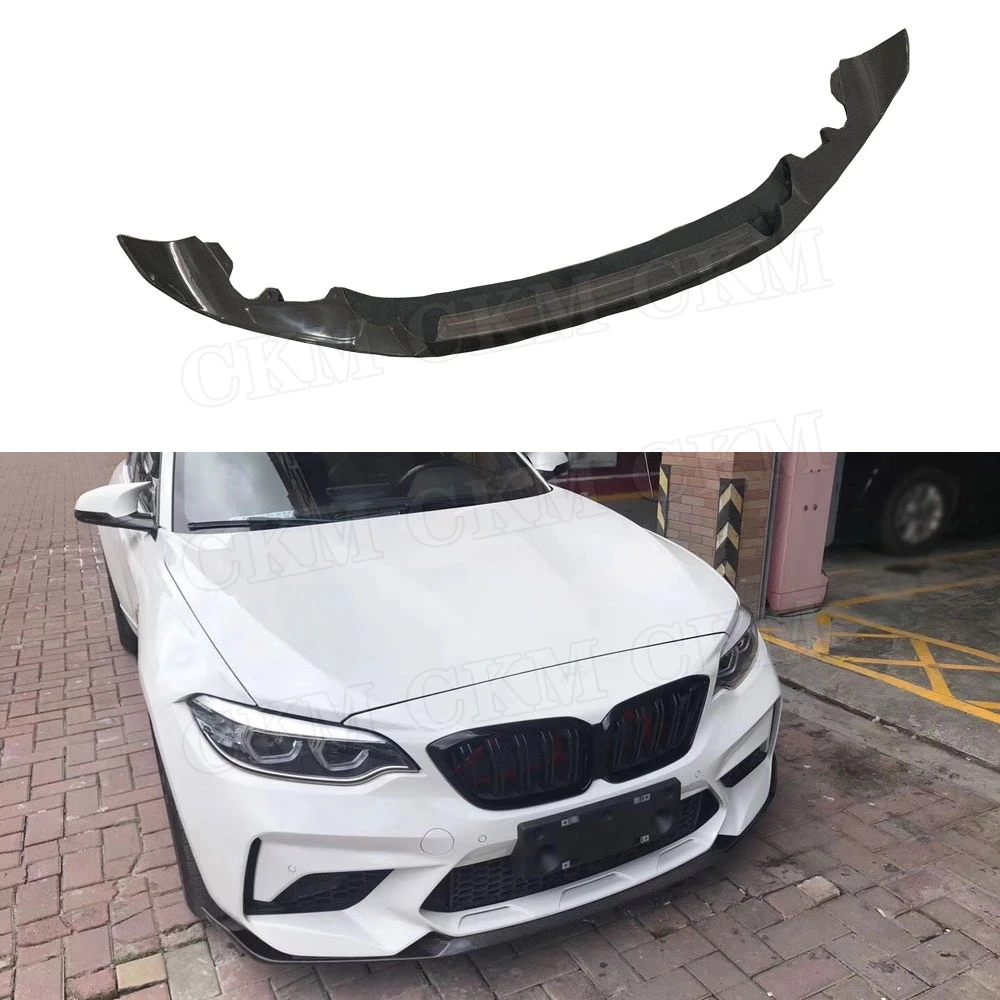Передний спойлер для подбородка для BMW 2 серии F87 M2C 2017 2018 2019 MP