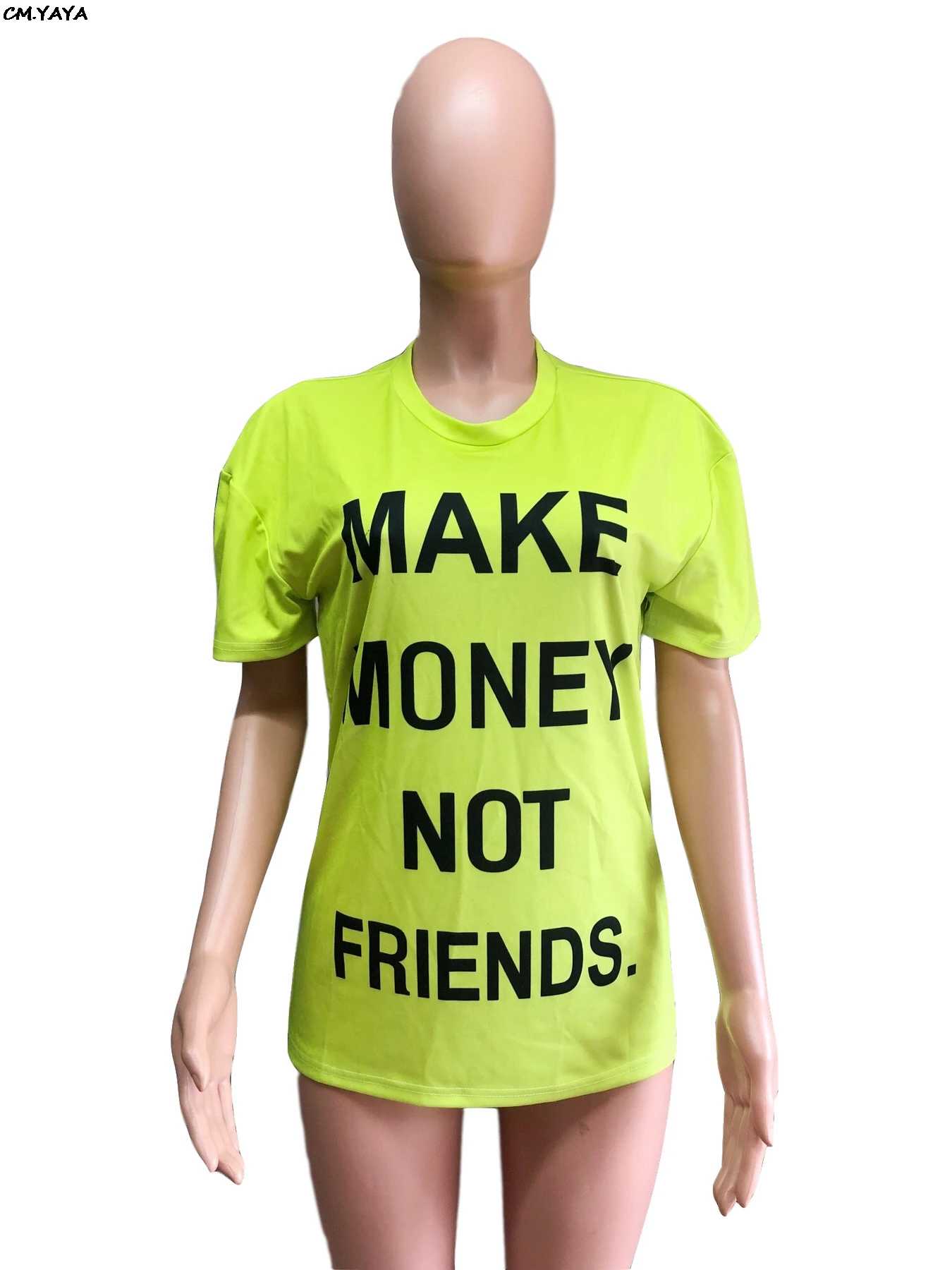 Новинка 2019 года женская летняя футболка с короткими рукавами и круглым вырезом