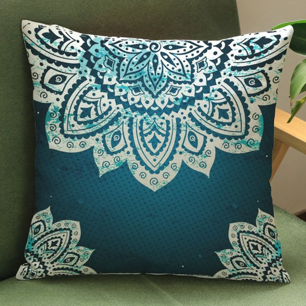 Европейская королевская манлада декоративные подушки благородный синий