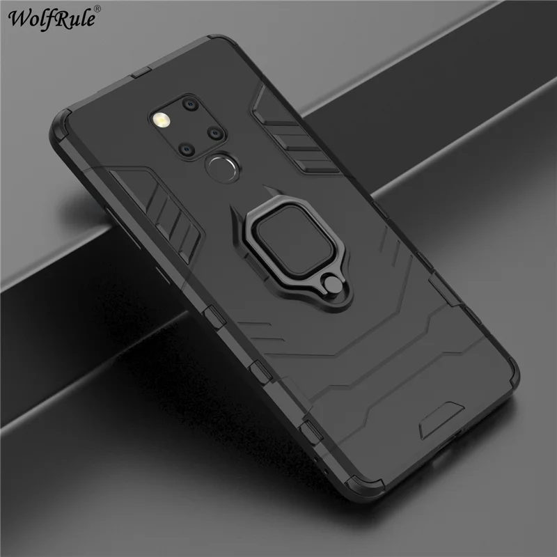 

WolfRule Huawei Mate 20 X TPU Hard PC Huawei Mate 20X Cases Ring Holder Stand Magnetic Armor Case For Huawei Mate 20 X Fundas