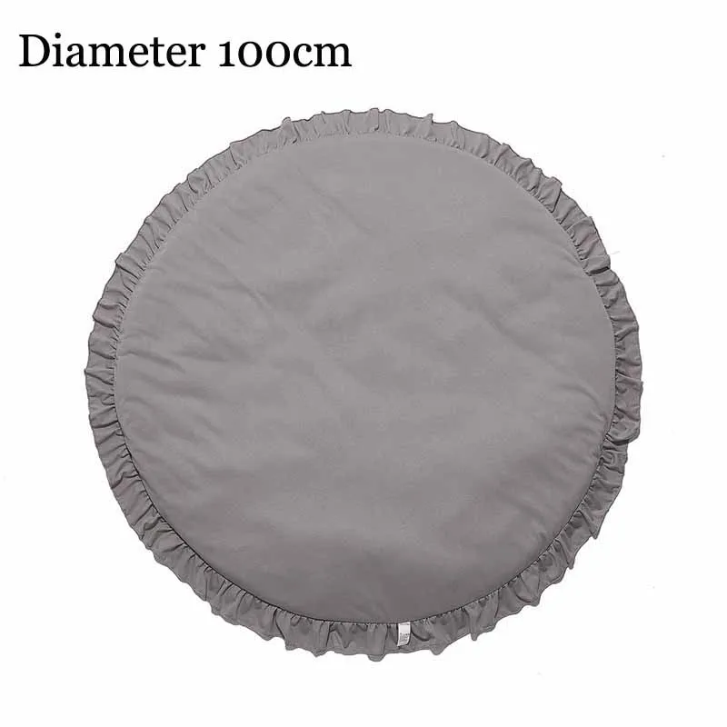 100cm grey Хлопковая портативная бионическая детская кровать портативная съемная и моющаяся кроватка для новорожденного ребенка гнездо спальные места 0-36 месяцев - Цвет: 100cm grey