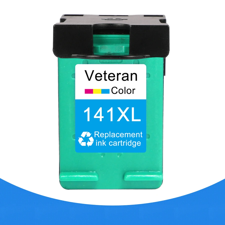 Ветеран 140 чернильный картридж совместимый для hp 141 XL Photosmart Deskjet C4583 C4283 C4483 C5283 D5363