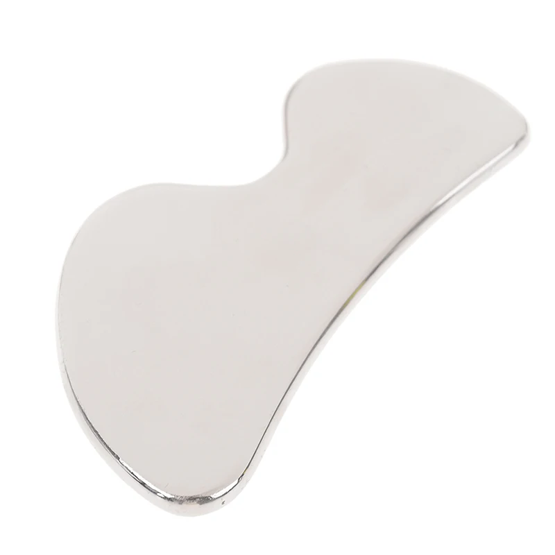 AS Picture 304 массажер Gua Sha Guasha из нержавеющей стали, скребок для физической терапии, массажный аппарат Меридиан для мышц, спа-доска, инструмент - Цвет: AS Picture