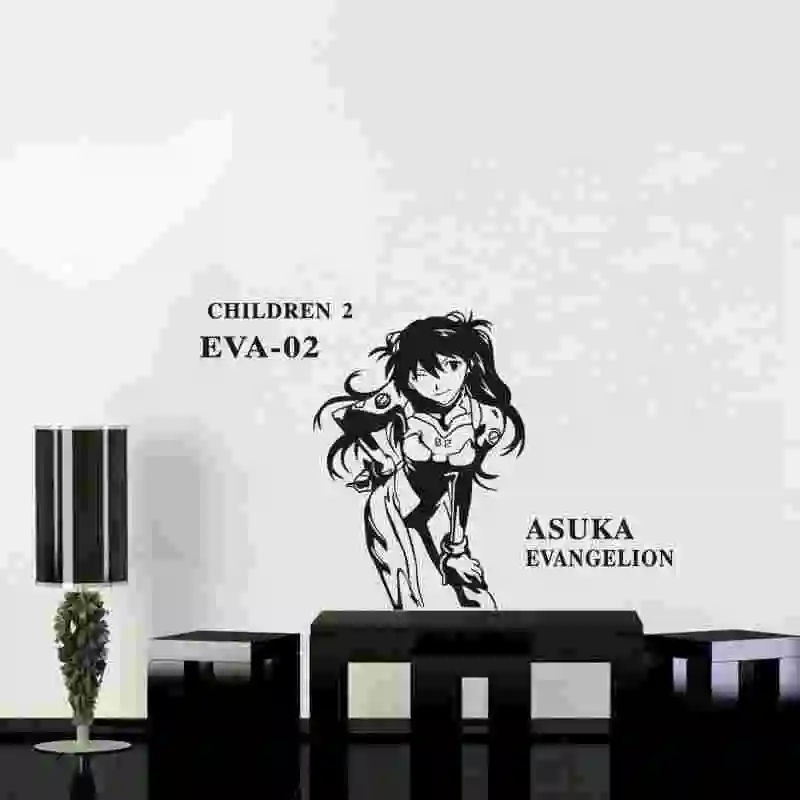 EVA Wall Decals Vinyl Stickers Home Decor Decorative Decoration Anime Car | Дом и сад