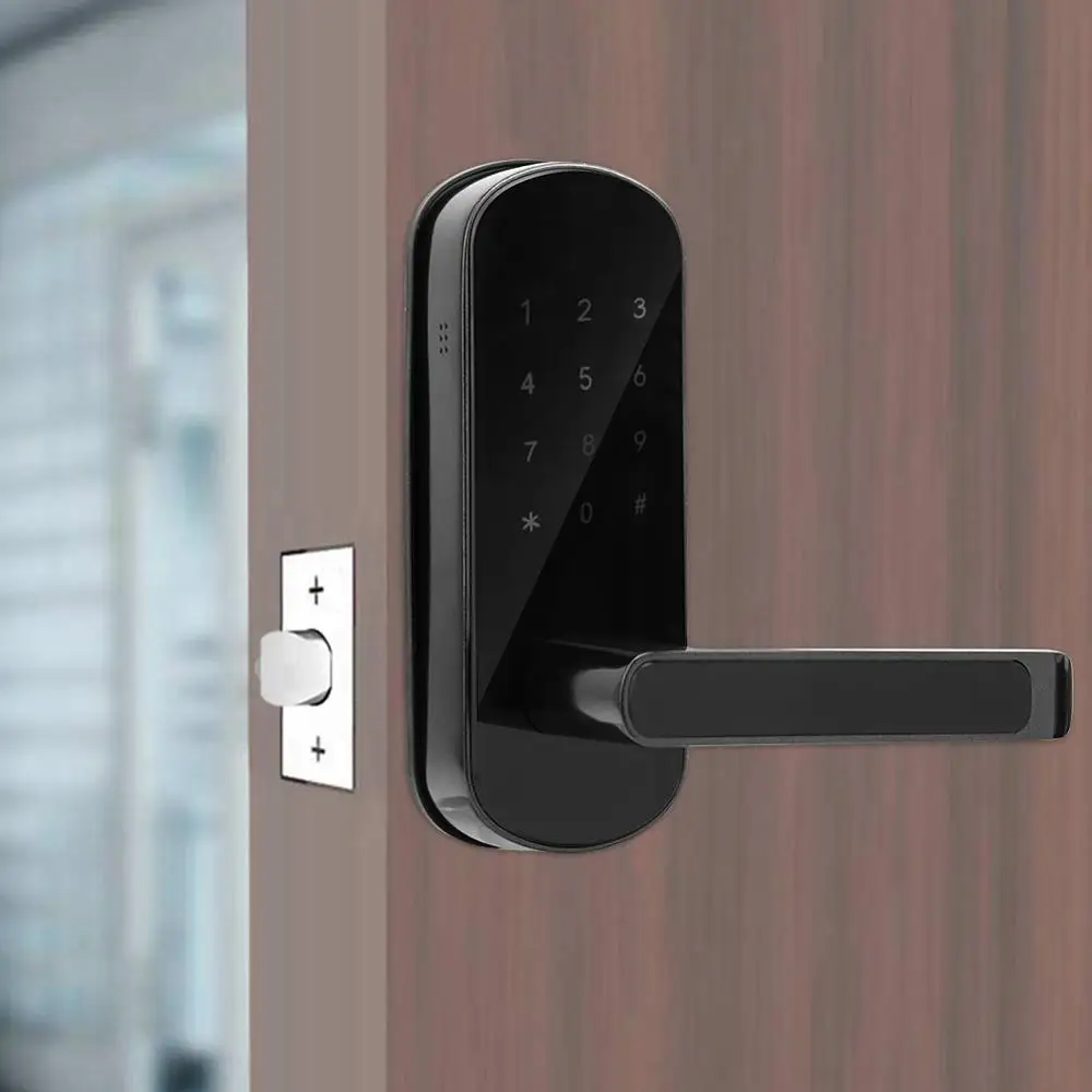 Электронный смарт замок для двери с поддержкой Bluetooth и приложением|Дверные замки|