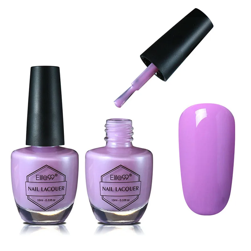 Elite99 10 мл Лак Для Ногтей Стойкий великолепный Vernis a Ongle Nagellak маникюрная эмаль для ногтей DIY - Цвет: 1593