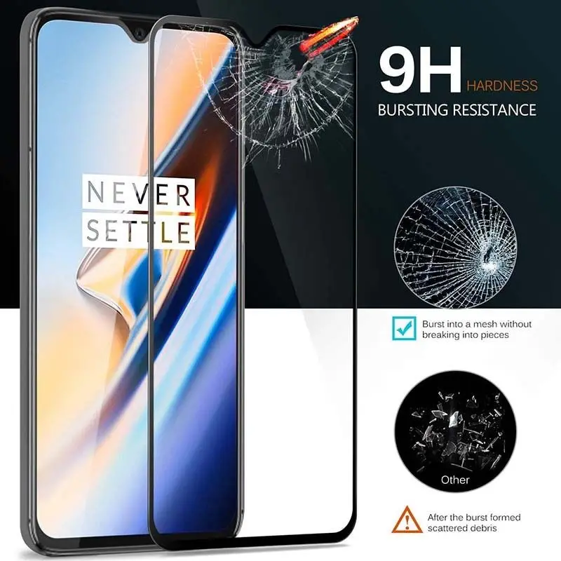 NOWAL 6D Защитная пленка для экрана Flim чехол OnePlus 5 T 6 9 H передняя крышка из