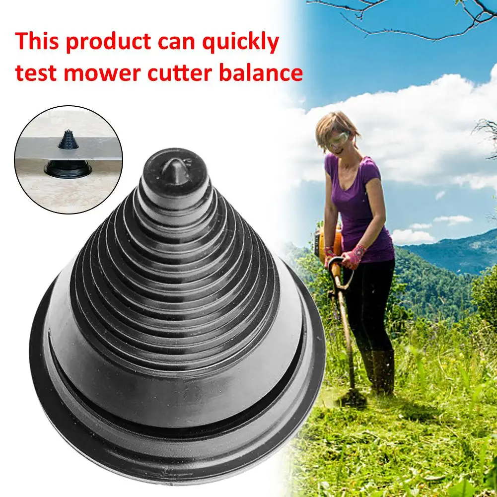 

1PC Lawnmower Rotary Blade Balancer ABS Lawn Trimmer Accessories For Outdoor Courtyard Garden Grass