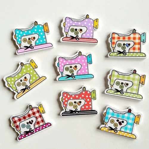 Деревянная Бабочка для торта пуговицы кошки фотоальбом сделай сам с 2 отверстиями 50 шт.|cat buttons|buttons sewingscrapbooking