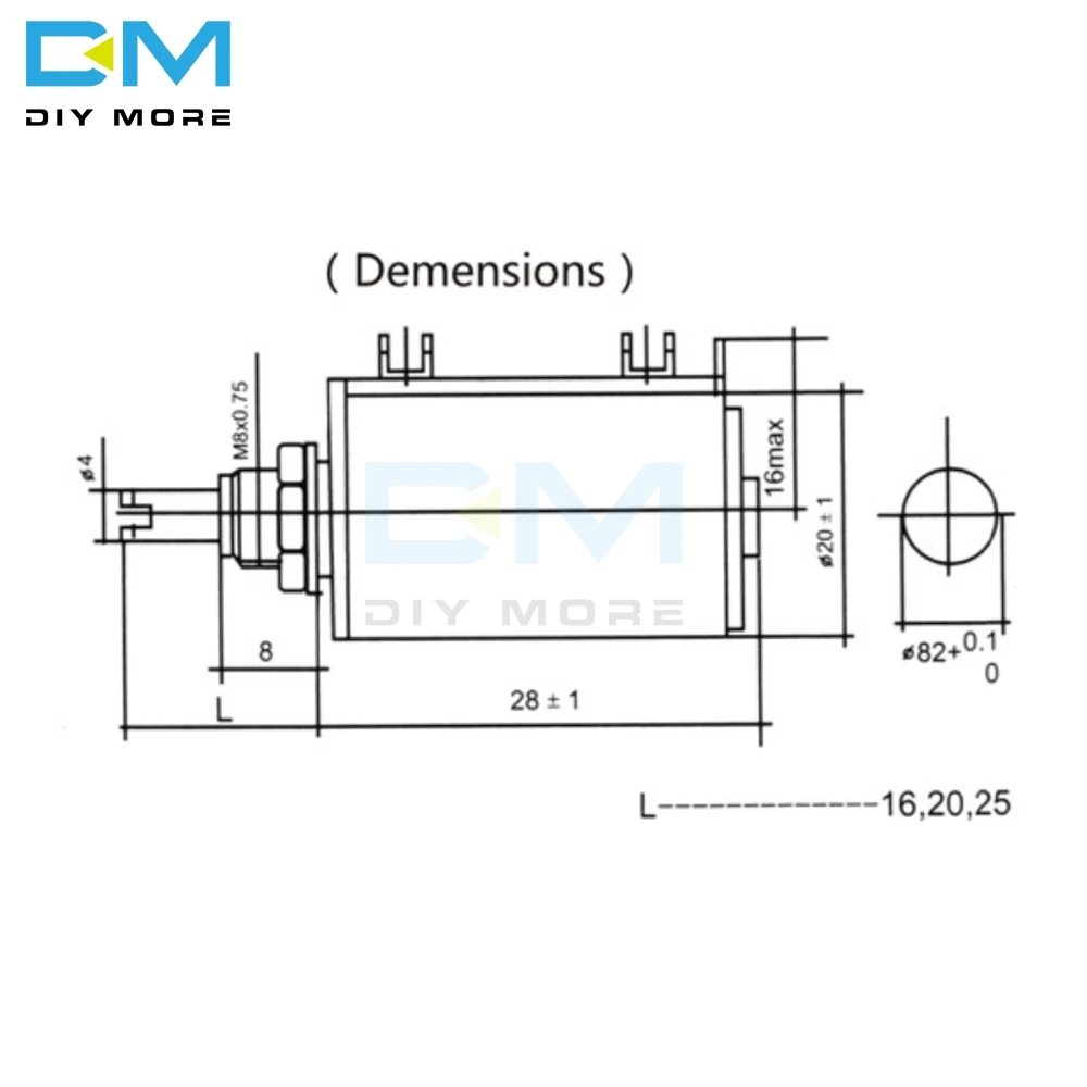 Diymore WXD3-12-1W потенциометр с проволочной обмоткой 5%+ 5%-5% Сопротивление ом 10 поворотов линейный роторный потенциометр Diy Электронный