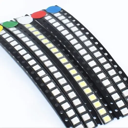 5 значений 100 шт./лот супер яркие светодиоды 3528 1210 SMD