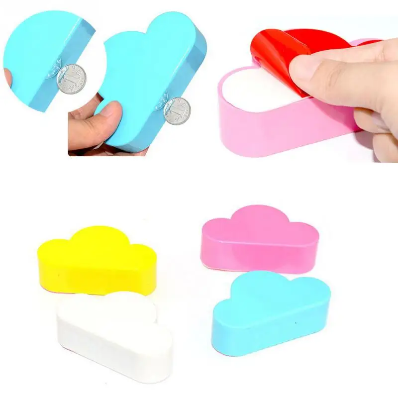 Милые брелоки креативный домашний держатель для ключей белое облако магнитный