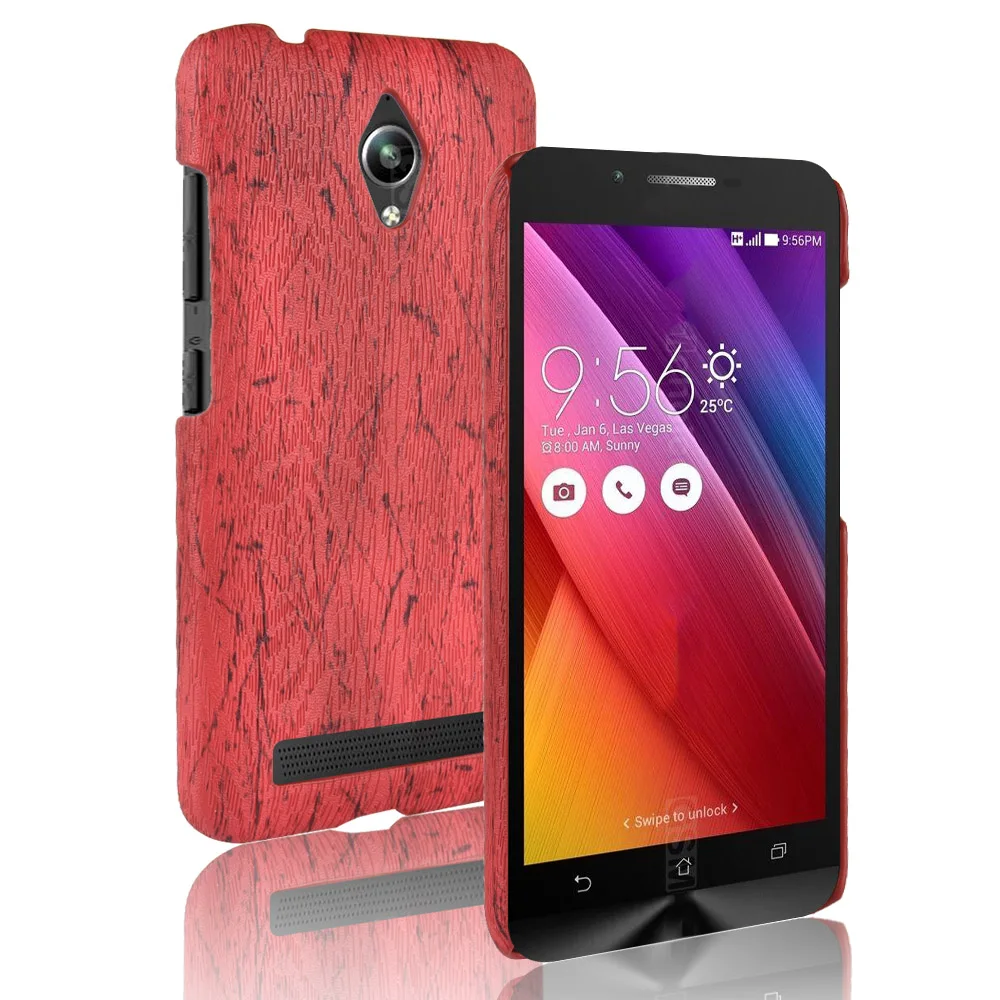 Z00VD 5 &quotРоскошные Woodern кожи Винтаж кожаный чехол для Asus ZenFone Go ZC500TG Hard Shell Чехлы