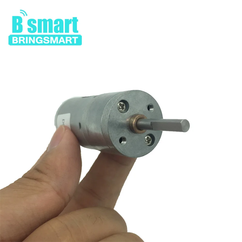 Фото Bringsmart GA25 370 электродвигатель постоянного тока 6 24 В D образный 25 мм длинный вал Bringsmart GA25 370 электродвигатель постоянного тока 6 24 В D образный 25 мм длинный вал