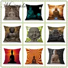 Maiyubo Религия Стиль Чехлы Таиланд арт Винтаж чехлы на диванные подушки, декоративная интерьерная стенная панель Будды кресло подушка чехол PC457