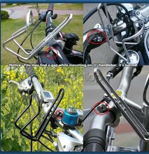 7/8 &quot~ 1&quot мотоцикл велосипед Красный напиток подстаканник держатель для Honda Goldwing