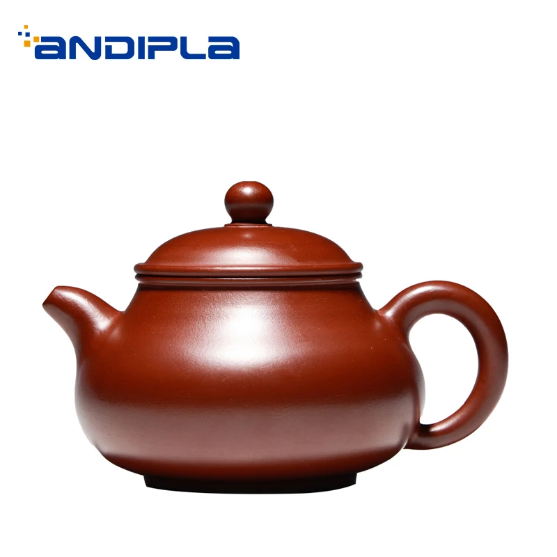 

180ML Authentic Yixing Purple Grit Dahongpao Pot Kung Fu Tea Set Zisha Teapot Drinkware Handmade Raw Ore Black Tea Kettle Gifts