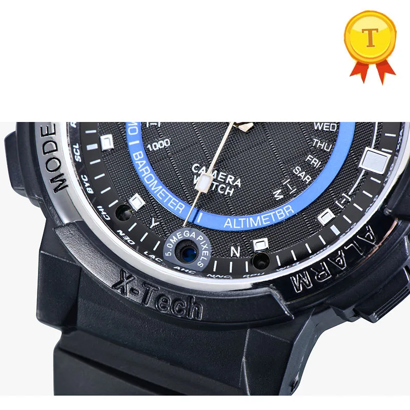 Новинка 2017 года открытый Smart Watch с Компасы WI FI Remote Control P2P управления LAN HD видео