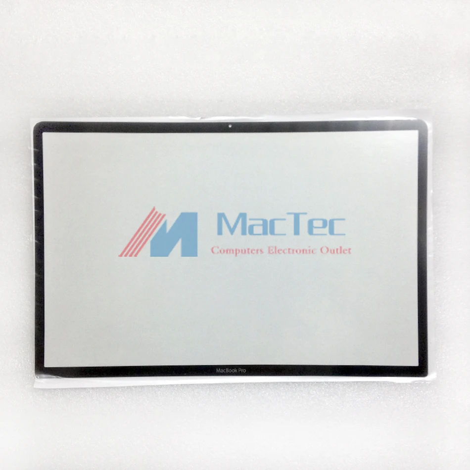 5 Шт. Оригинальный Б + ЖК-Дисплей Переднее Стекло Панель для Macbook Pro 17 &quotUnibody A1297 MB604