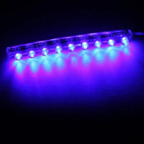 NFLC-Автомобильный мотоцикл синий 9 светодиодов полоса водонепроницаемый