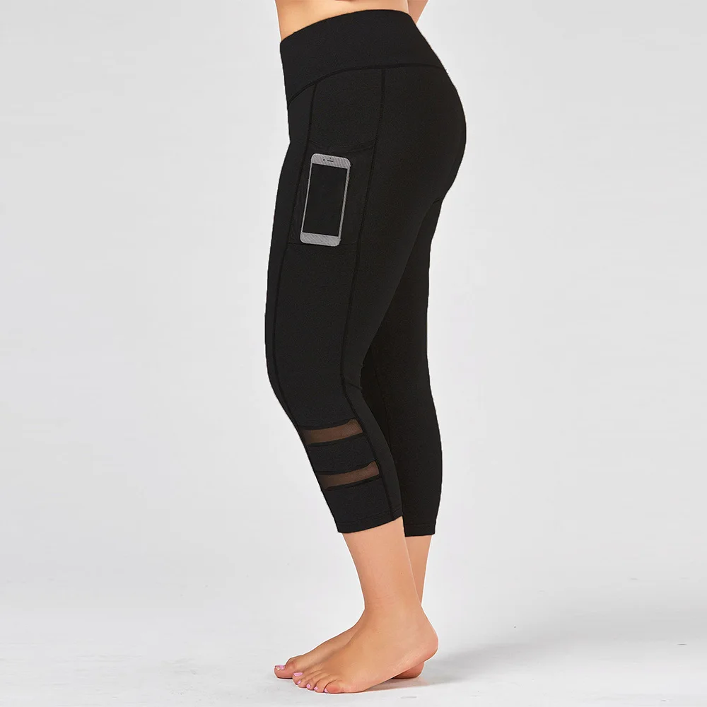 Женские сетчатые леггинсы ROSEGAL летние для фитнеса с высокой эластичной