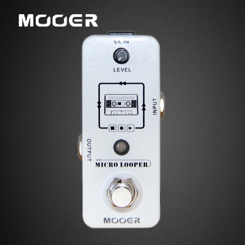 MOOER Micro Looper Loop Recording Pedal True Bypass Guitar effect pedal | Спорт и развлечения