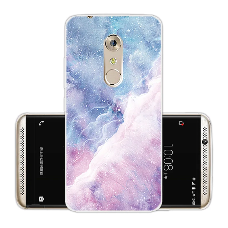 5 2 дюйма для ZTE Axon 7 мини чехлы телефонов прозрачный мягкий силиконовый чехол на