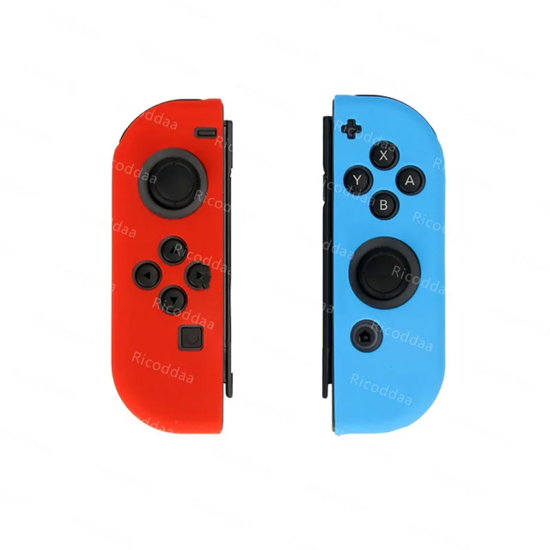 ДЛЯ NS Противоскользящий силиконовый мягкий чехол для Nintendo Switch защитный Joy-Con