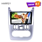 Harfey для Renault DusterLogan 2009-2013 9 дюймов Android 8,1 HD сенсорный экран радио с Bluetooth и GPS USB AUX поддержка Carplay 3G WIFI