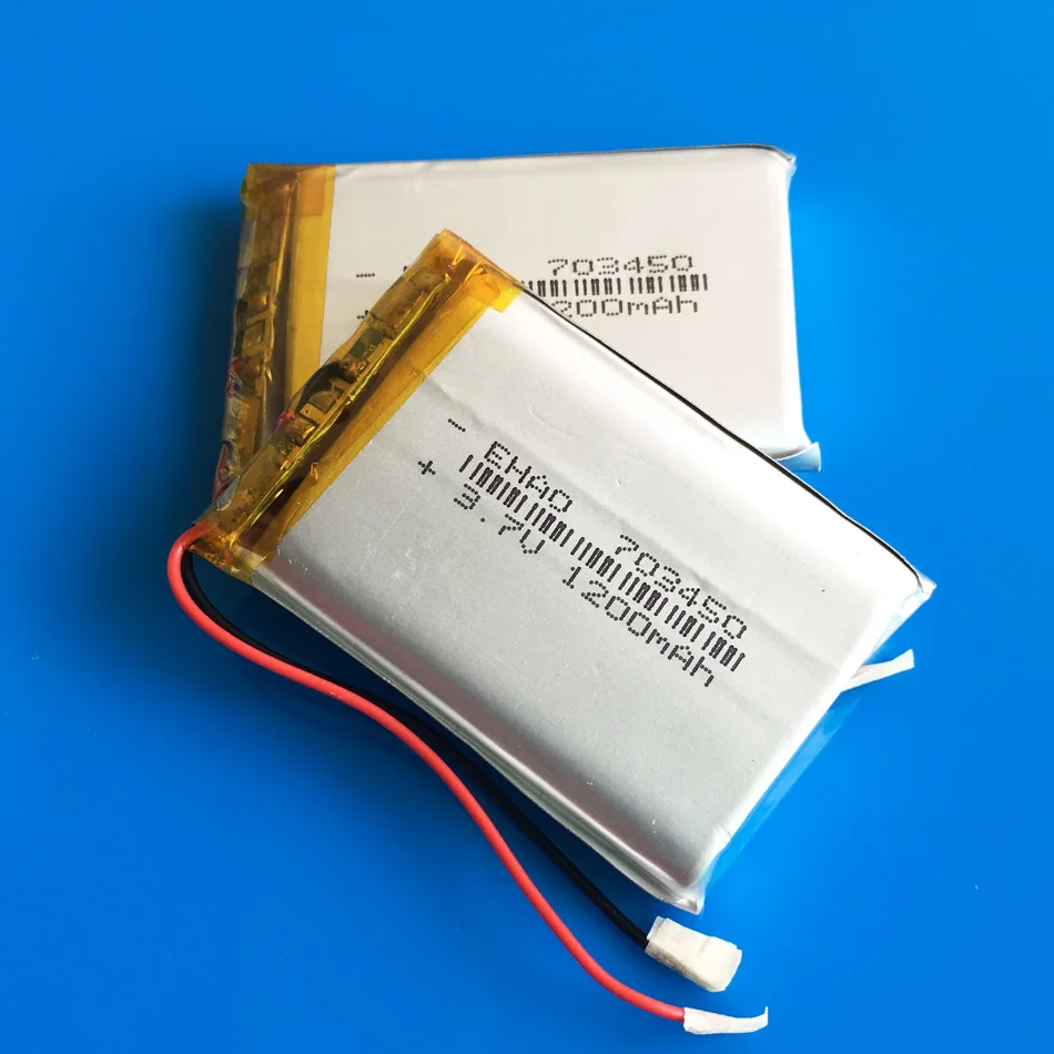 5 шт. литий полимерные аккумуляторы 3 7 в 1200 мАч|li ion|rechargeable batterylithium battery |
