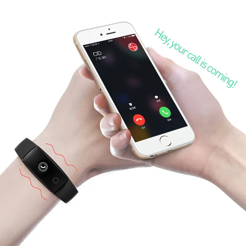 LUOKA Bluetooth умный Браслет монитор сердечного ритма Браслет фитнес для Android iOS умный Браслет PK Xiaomi Miband2
