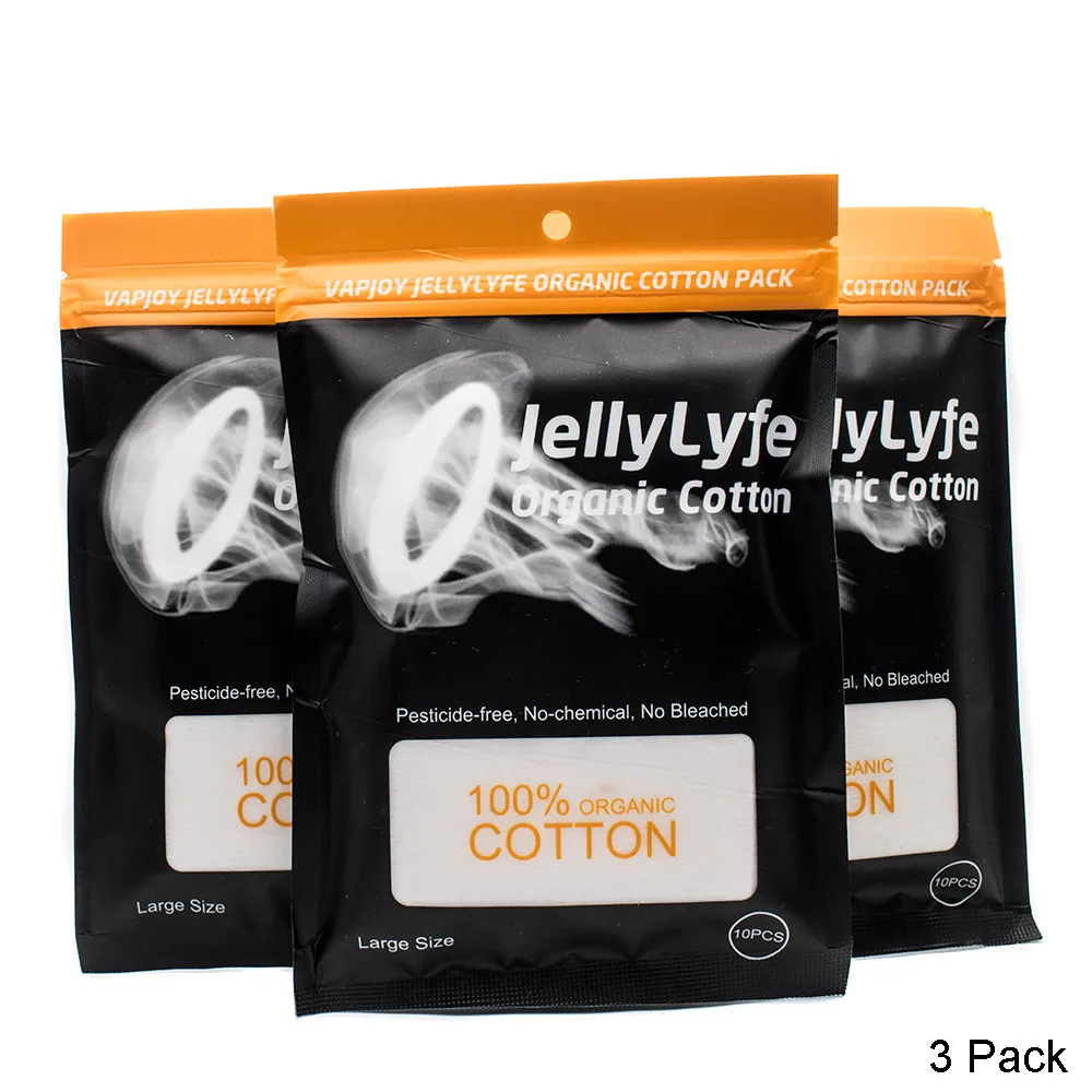 Аксессуары для электронных сигарет jellyfe хлопок и фитиль DIY Vape нагревательные
