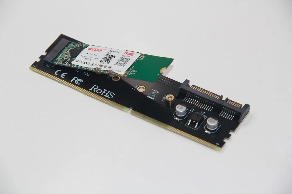 L DDR4 DDR3 для M2 ssd-адаптер M.2 NGFF B ключ карты расширения SATA 15Pin Мощность+ SATA 7Pin данных Порты и разъёмы Поддержка 2242 2260 2280 M.2 SSD