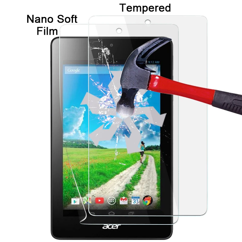 1 шт. Взрывозащищенная нано-мягкая пленка для Acer Iconia One 7 B1-760HD 0 &quotTAB пластиковая