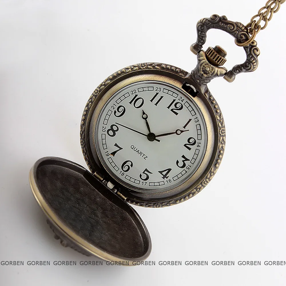 Египетский фараон кварцевые карманные часы ретро стиль для мужчин и женщин