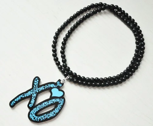 New product manufacturers selling HIPHOP acrylic XO pendant necklace free shipping | Украшения и аксессуары