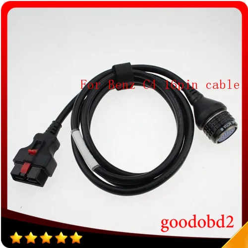 16pin кабель для MB SD Новый OBD2 подключения компактный 4 звезды Diagnosic Профессиональный