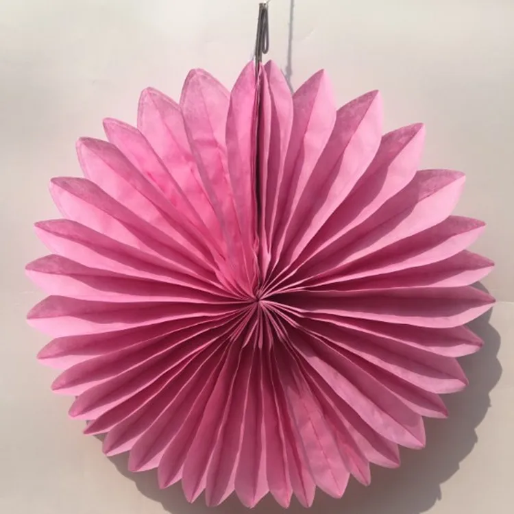 pink 20 штук Декор Свадебная вечеринка Изделия из бумаги 6/8/12 дюймов Бумага вентиляторы DIY подвесной тканевый Бумага цветок для Одежда для свадьбы, дня рождения праздник - Цвет: pink