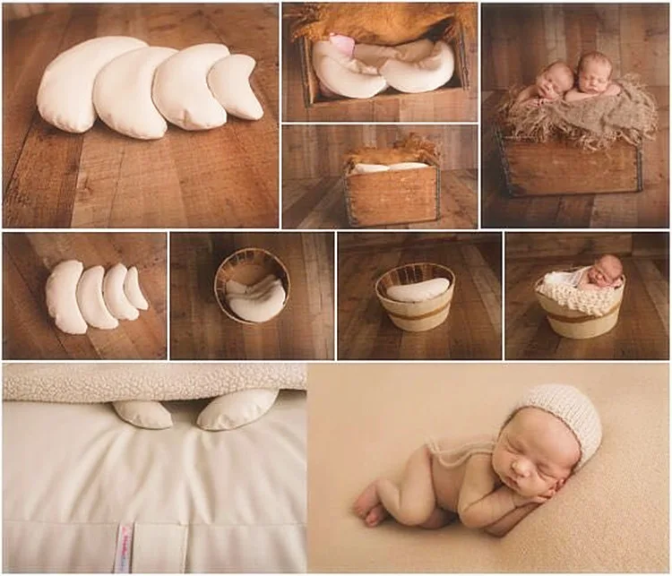 Новорожденная фотография подставка для фотографий позирует Bebe обертывания спальная Подушка Детские пеленальные одеяла