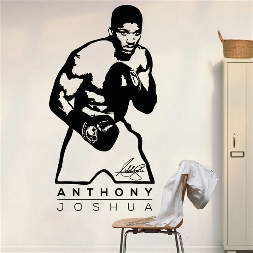 

Art decal sticker sports boxing applique home wall decoration sticker Home Decor Modern Design Vinyl living Wall Sticker D521