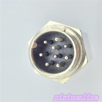 1pcs gx16 9 pin male diameter 16mm wire panel aviation connector l109y circular socket high quality on sale