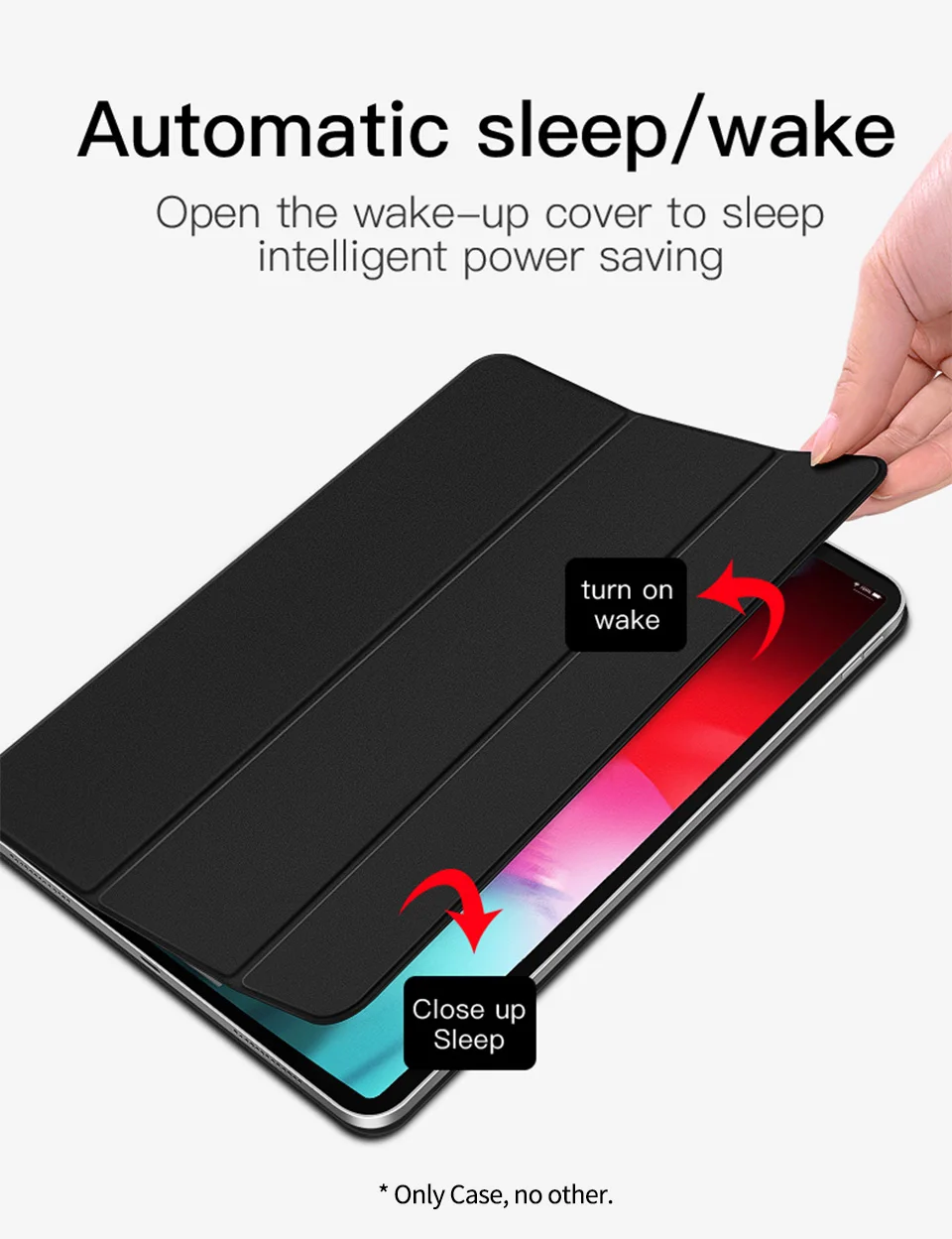 PZOZ для ipad Pro 12,9 чехол с магнитной защитой чехол Funda поддержка для ipad Pro 11 из искусственной кожи защитный смарт-флип