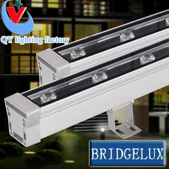 

10pc/lot led landscape square flood Estadio building 18W LED rgb Wall Washer wash Light spotlight yellow red blue green