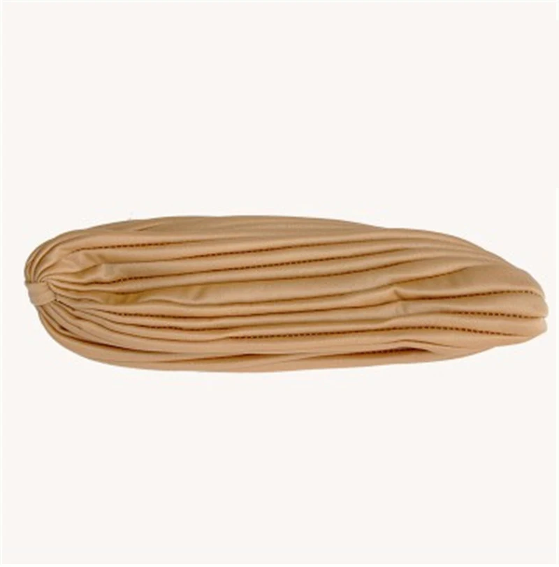 12 Модный тюрбан кепка для женщин мягкие хлопковые мусульманские шляпы женские внутренние шапочки под хиджаб твердый арабский индейский головной убор шарф шляпа - Цвет: 12