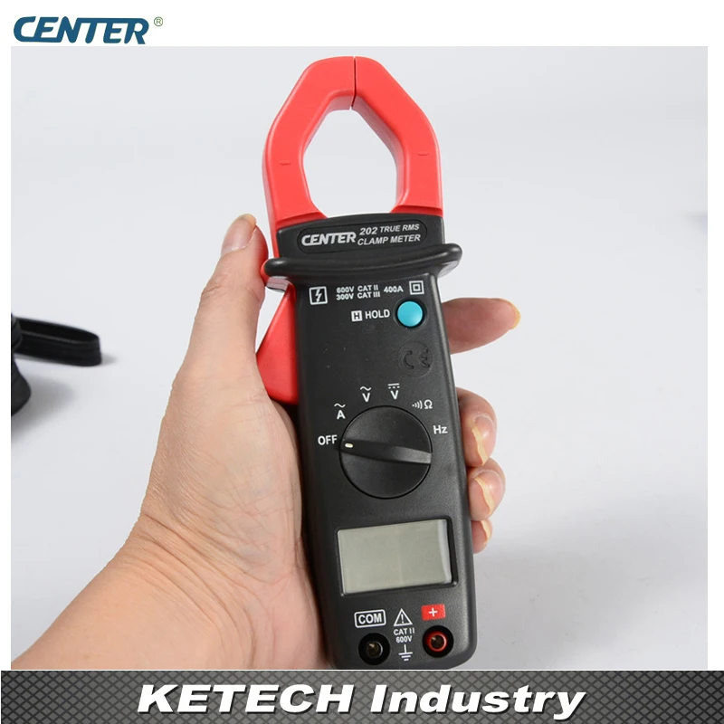 

Pocket Size Mini AC/DC Clamp Table Meter Tester CENTER202
