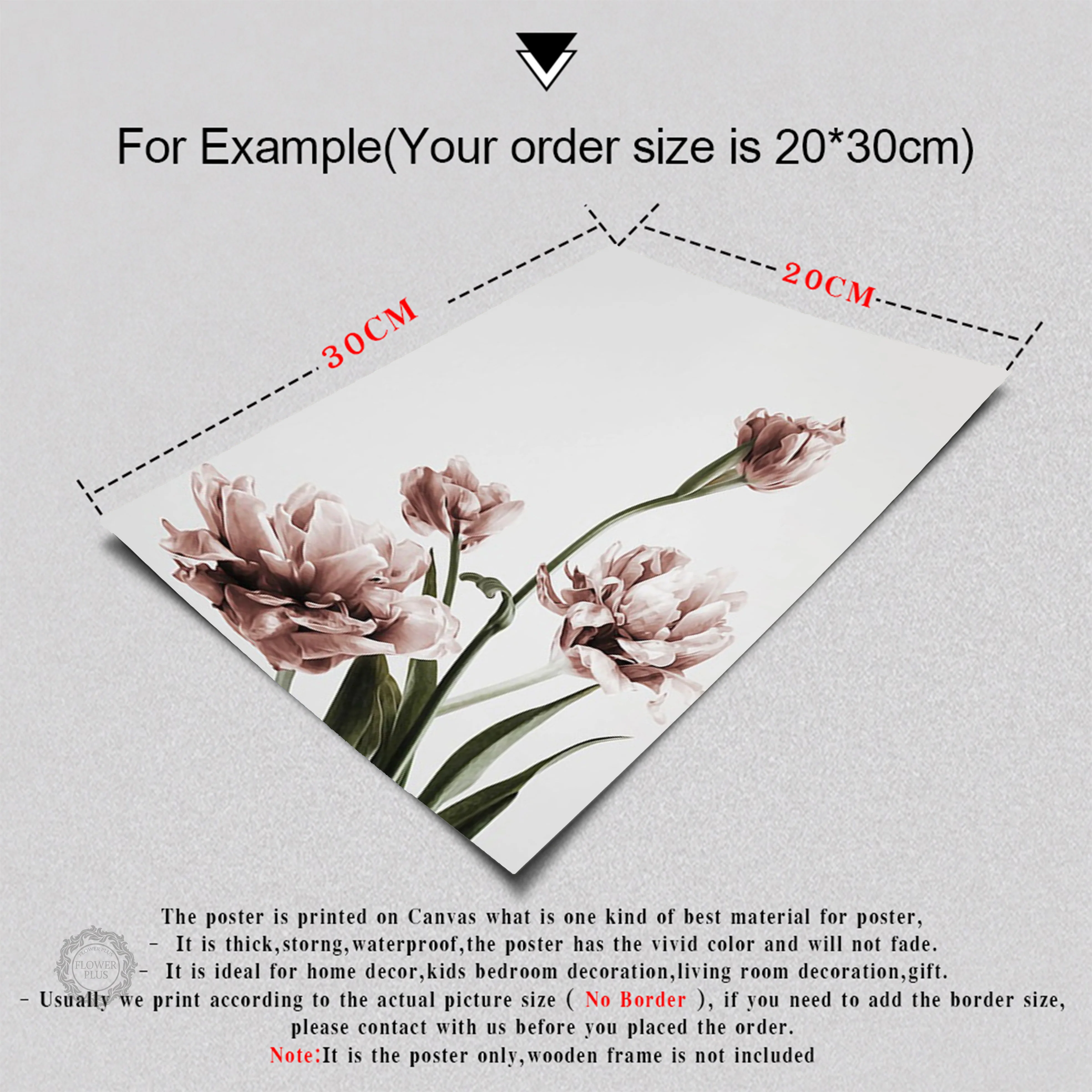 

Green Plant Flower Canvas Art Painting Abstract Print Poster Picture Wall Living Room Bedroom Dining Room modern Home Decoration