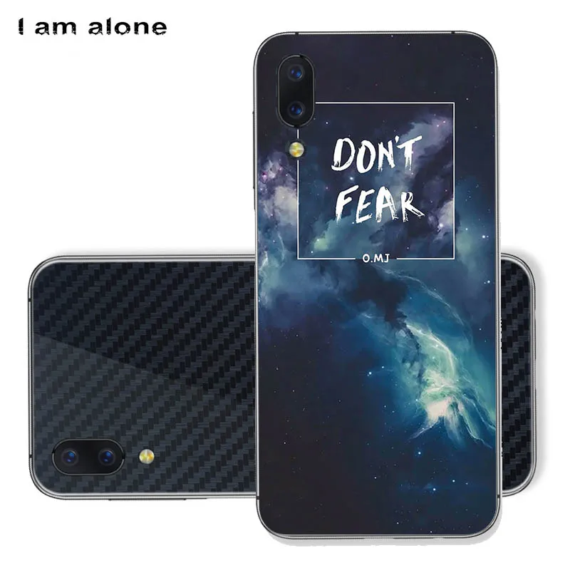 Чехлы для телефонов I am alone для Umidigi One Pro, 5,9 дюймов, модные черные мягкие чехлы из ТПУ для мобильных телефонов Umidigi One Pro