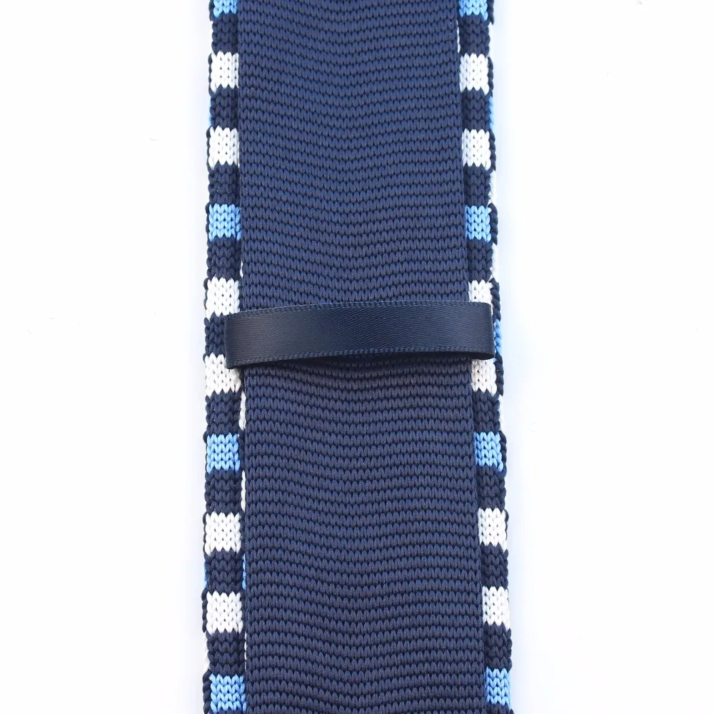 Мужской повседневный Вязаный Галстук Узкий Тонкий галстук в горошек